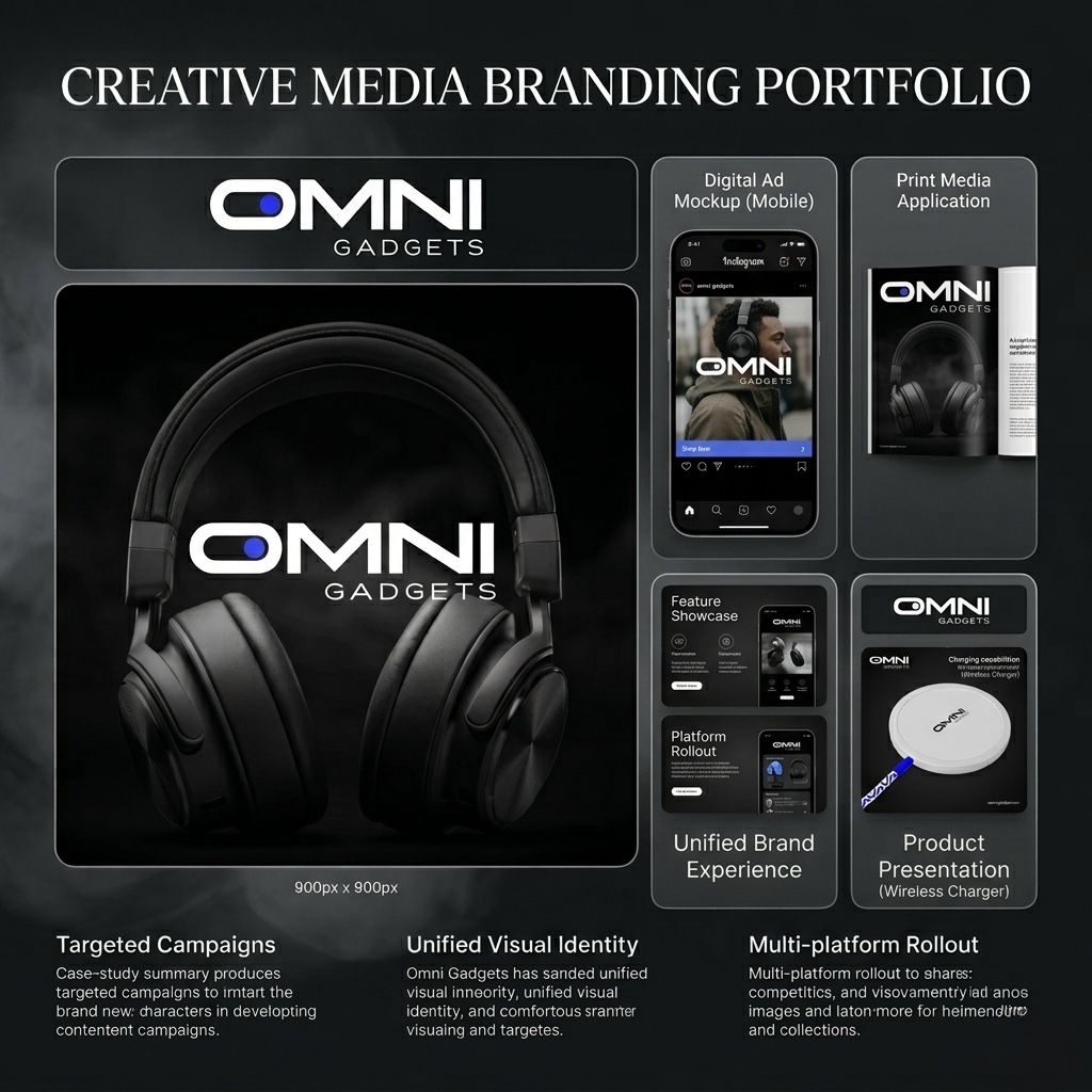 Branding – D2C Brand (Headphones & Gadgets) — Slide 2